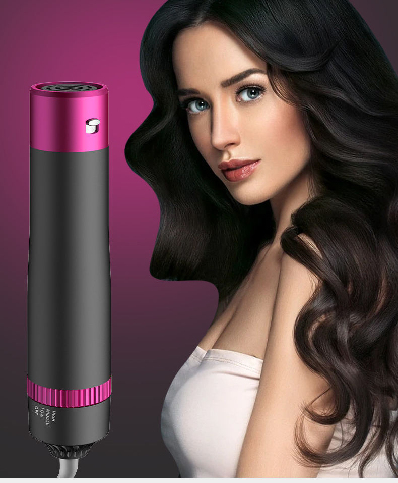 5-in-1 Hot Air Brush: Styling, Drying & Volume in One Tool